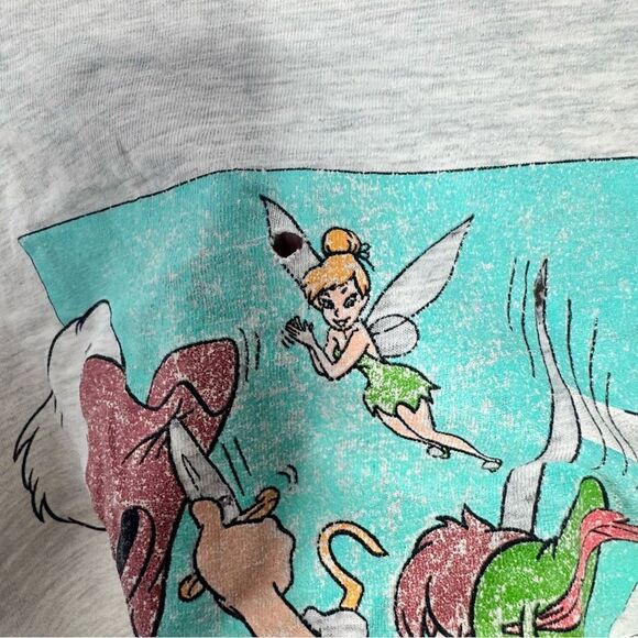 Vintage single story Captain Hook and tinker bell tee - Picture 3 of 7